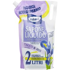 Мыло жидкое Milmil Тальк и ирис, 2 л