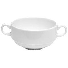 Бульонная чашка «Монако Вайт», 0,285 л., 10 см., белый, фарфор, 9001 C311, Steelite
