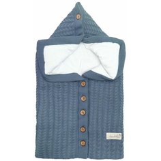 Конверт-одеяло Amarobaby Pure Love Snap 75 см Джинс