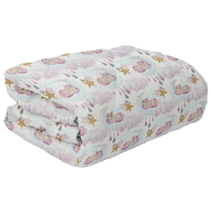 Одеяло Juno Unicorns 725867 140х110 см разноцветный