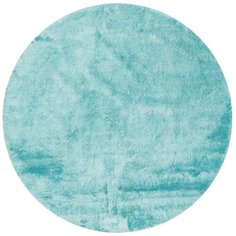 Бирюзовый коврик для ванной Confetti Bath Miami 3533 Glass Green круг (150*150 см)