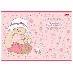 Альбом для рисования 8л А4ф на скобе серия -Зайка Ми- 051900 Hatber