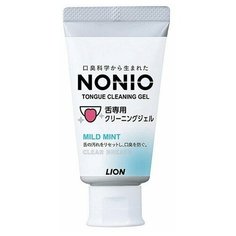 Очищающий гель "Nonio" для языка и удаления неприятного запаха (аромат нежная мята) 45 г Lion