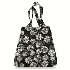 Сумка складная mini maxi shopper batik черная AT0034BK Reisenthel