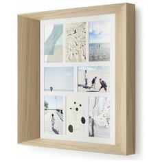 Фоторамка lookout настенная 35 х 46 см дерево, Umbra, бежевый, арт: 1016845-390 1016845-390