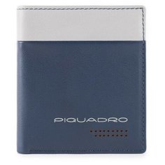 Чехол для кредитных карт Piquadro Urban PP1518UB00R/BLGR синий/серый натур.кожа