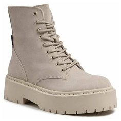 Ботинки женские демисезонные бежевые STEVE MADDEN