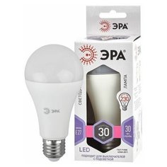 Светодиодная лампочка 30Вт LED A65-30W-860-E27 ЭРА холодный свет ERA