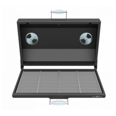 Крышка-Гриль с чугунной решёткой для мангала "искандер 400 Grillver