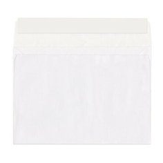 Конверты С4 (229х324 мм), отрывная полоса, белые, 100 г/м2, комплект 500 шт. 124400 Ряжская печатная фабрика