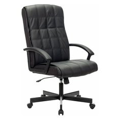 Кресло офисное BRABIX "Quadro EX-524", компактная упаковка, экокожа, черное, 532104 532104