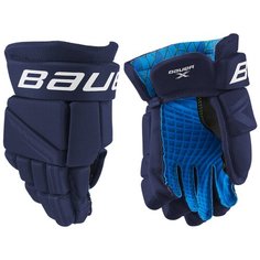 Перчатки хоккейные BAUER X S21 YTH детский(8 / темно- синий/8) Бауэр