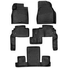Коврики в салон автомобиля Element для Chevrolet Traverse /Buick Enclave, 2009-12/2017, черный, 5 шт