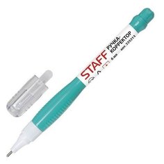 Ручка-корректор STAFF, 6 мл, металлический наконечник, 225213 225213