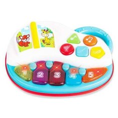 Игрушка музыкальная "Пианино" со светом, цвета в ассортементе Жирафики
