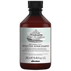 Davines Natural Tech Detoxifying Scrub Shampoo - Давинес Детоксирующий шампунь-скраб, 250 мл -