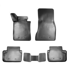 Коврики салона (полиуретан) BMW 5 (G30) 3D (2016-) Nor Plast