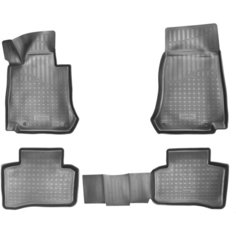 Коврики салона 3D (полиуретан) Mercedes GLC (X205) (2015-) Nor Plast