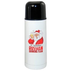 Термос CoolPodarok За здоровье Russian drinking team новый год