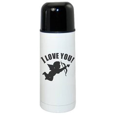 Термос CoolPodarok I Love you! Купидон