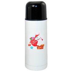 Термос CoolPodarok Новый год Зайка в шляпке