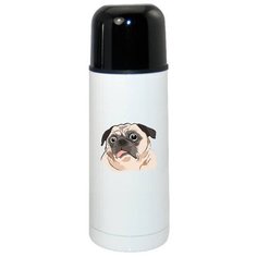 Термос CoolPodarok Животные Мопс