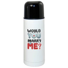 Термос CoolPodarok WOULD MARRY ME?