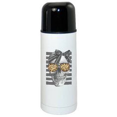 Термос CoolPodarok Череп с повязкой