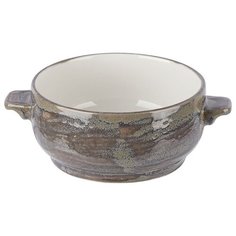 Бульонная чашка без крышки «Революшн», 0,45 л., 12 см., серый, фарфор, 1775 B828, Steelite