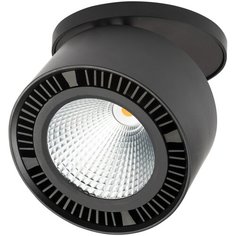 Спот карданный светодиодный с направленным светом черный 3000K Lightstar FORTE INCA 213827