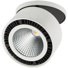 Спот карданный светодиодный с направленным светом белый 4000K Lightstar FORTE INCA 214840