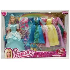 Кукла Карапуз София принцесса 66001P- DRESS1- S- BB 315374