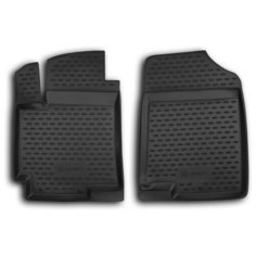 Коврики в салон HYUNDAI Solaris, 2010-2014, 2 шт. (полиуретан) Element