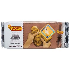 Паста (масса) для моделирования и лепки JOVI, отвердевающая, 1000 г, терракотовая, 89
