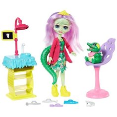 Набор Enchantimals Smilin Dentist Andie Alligator Doll (Энчантималс Энди Аллигатор Стоматолог)