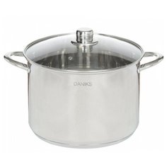 Кастрюля Daniks Общепит 9L SD-6HP-9 / 320466