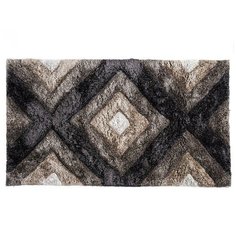 Ковер интерьерный 1.2х1.75 м, Silvano, Шегги, прямоугольный, черный, серый , PSR-5304