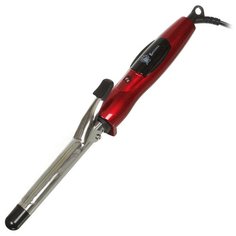 Щипцы Василиса, ПЛ1-15, для укладки волос, 15 Вт, диаметр 19 мм, петелька для подвешивания, красные