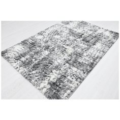 Ковер интерьерный 0.8х1.5 м, Silvano, Messi, прямоугольный, цв. L. Grey/L. Grey, 0A321A