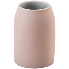 Стакан UNNA жемчужный, керамика/резина Аквадекор