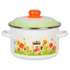 Кастрюля СтальЭмаль 7RD201M, 4 л