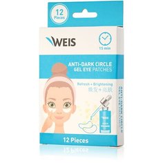 Патчи для лица WEIS от темных кругов, 12 шт.
