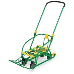 Санки Nika Nikki 3/З2, зеленые