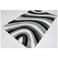 Ковер интерьерный 0.6х1.1 м, Silvano, Messi, прямоугольный, цв. L. Grey/L. Grey, 0A310A