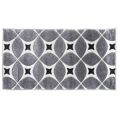 Ковер интерьерный 1.4х2 м, Silvano, Sedna Carving, прямоугольный, цв. L. Grey/L. Grey, 09337B