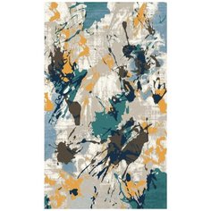 Ковер интерьерный 1.33х1.9 м, Silvano, Чернила, прямоугольный, цветной , 034210B