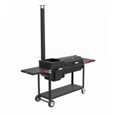 Комплект: Мангал "искандер 400" с крышкой-гриль, под казан 12л Grillver