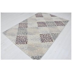 Ковер интерьерный 1.4х2 м, Silvano, Maximillian, прямоугольный, цв. D. lila/Beige, 0A055A