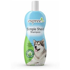 Espree Шампунь для собак и кошек в период линьки, Espree Simple Shed, 591мл