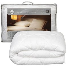 Одеяло 1.5-спальное, 140х205 см, Файбер 100% полиэстер, 250 г/м2, всесезонное, чехол 100% полиэстер, кант, IVVA